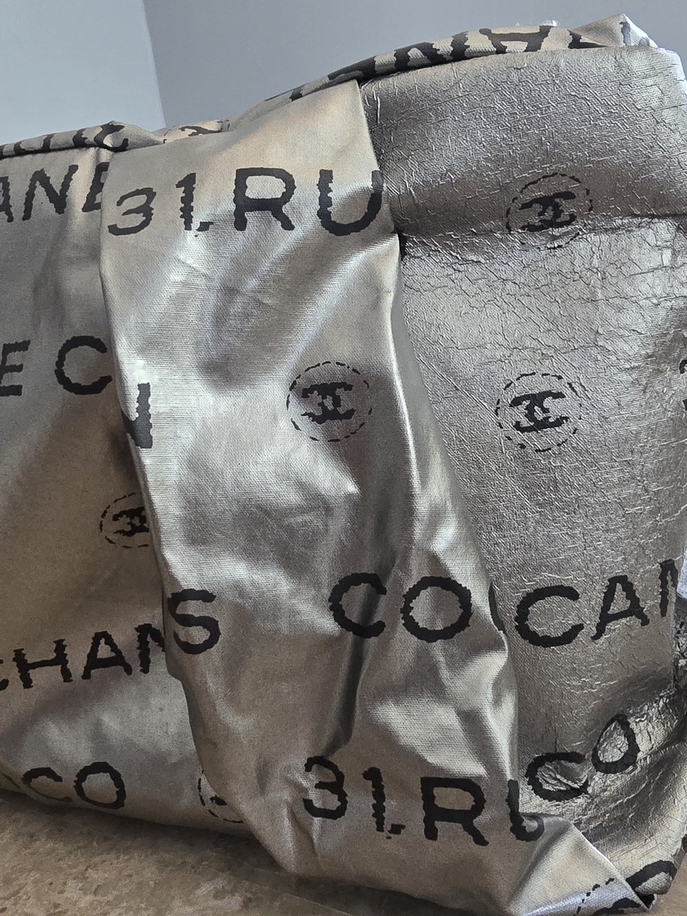 Chanel Silver Rue Cambon Clutch Bag - Picture 4 of 10